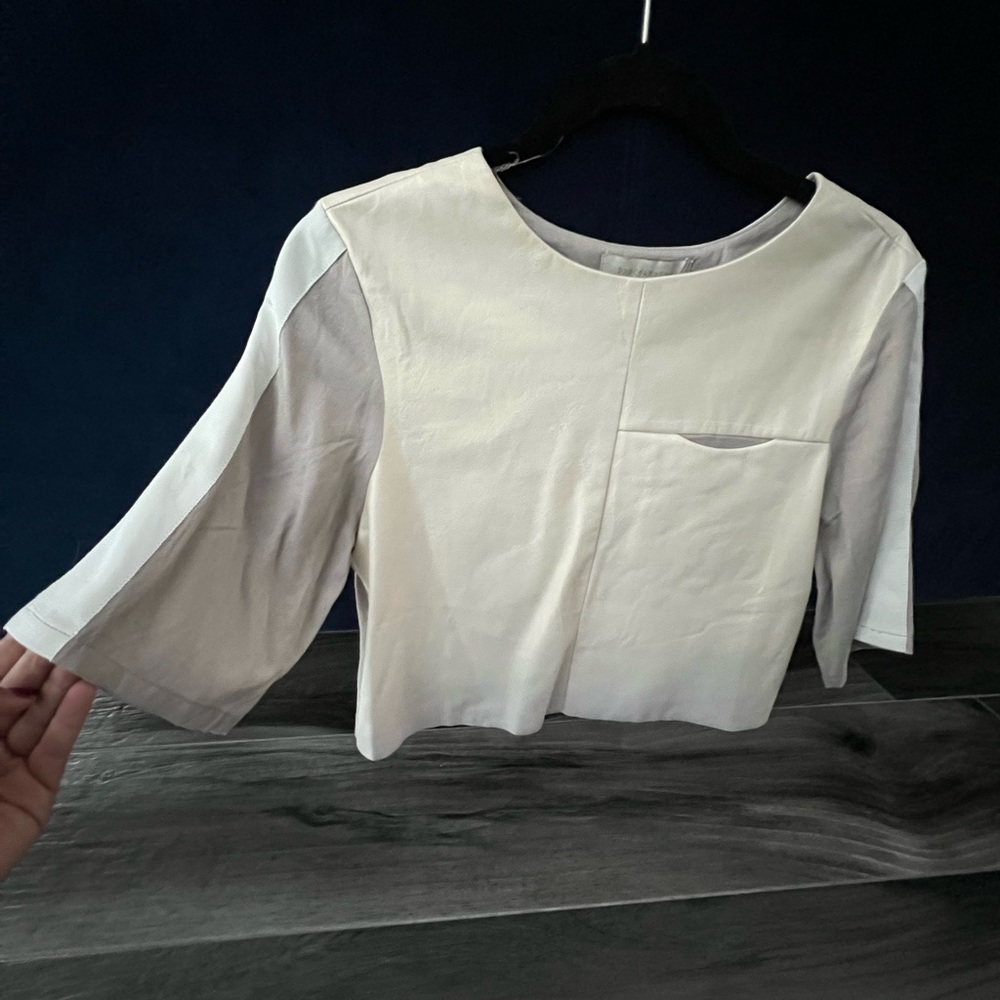 Dance & Marvel Leather top